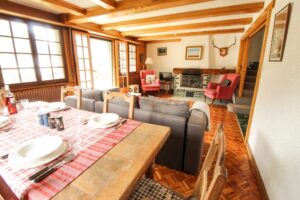 chalet emile living room