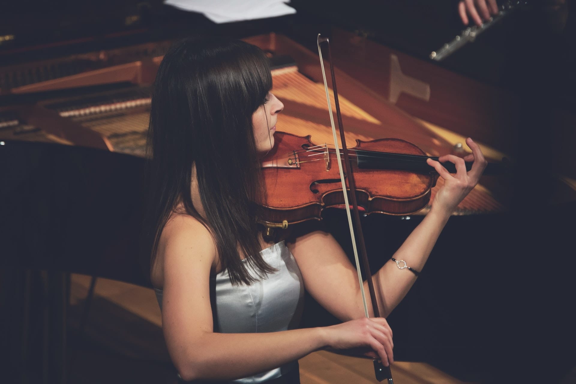 violinist at verbier festival