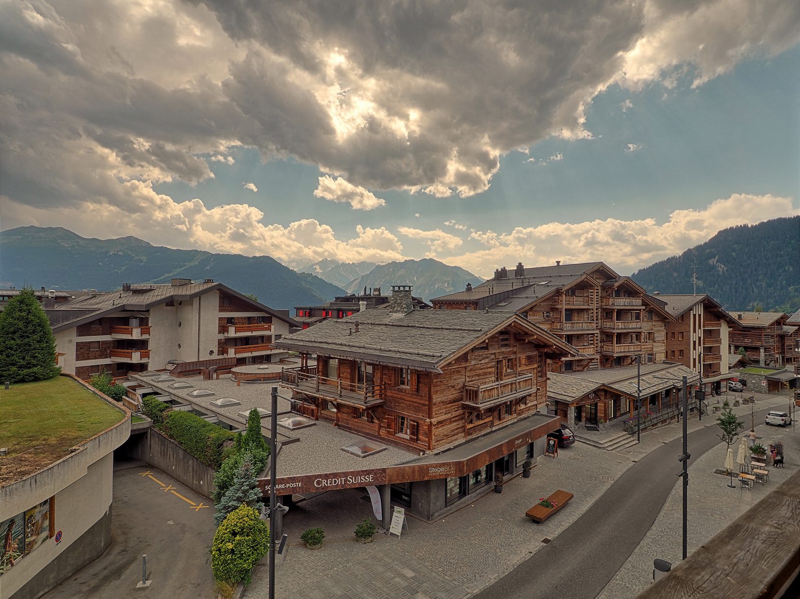 Verbier Town View